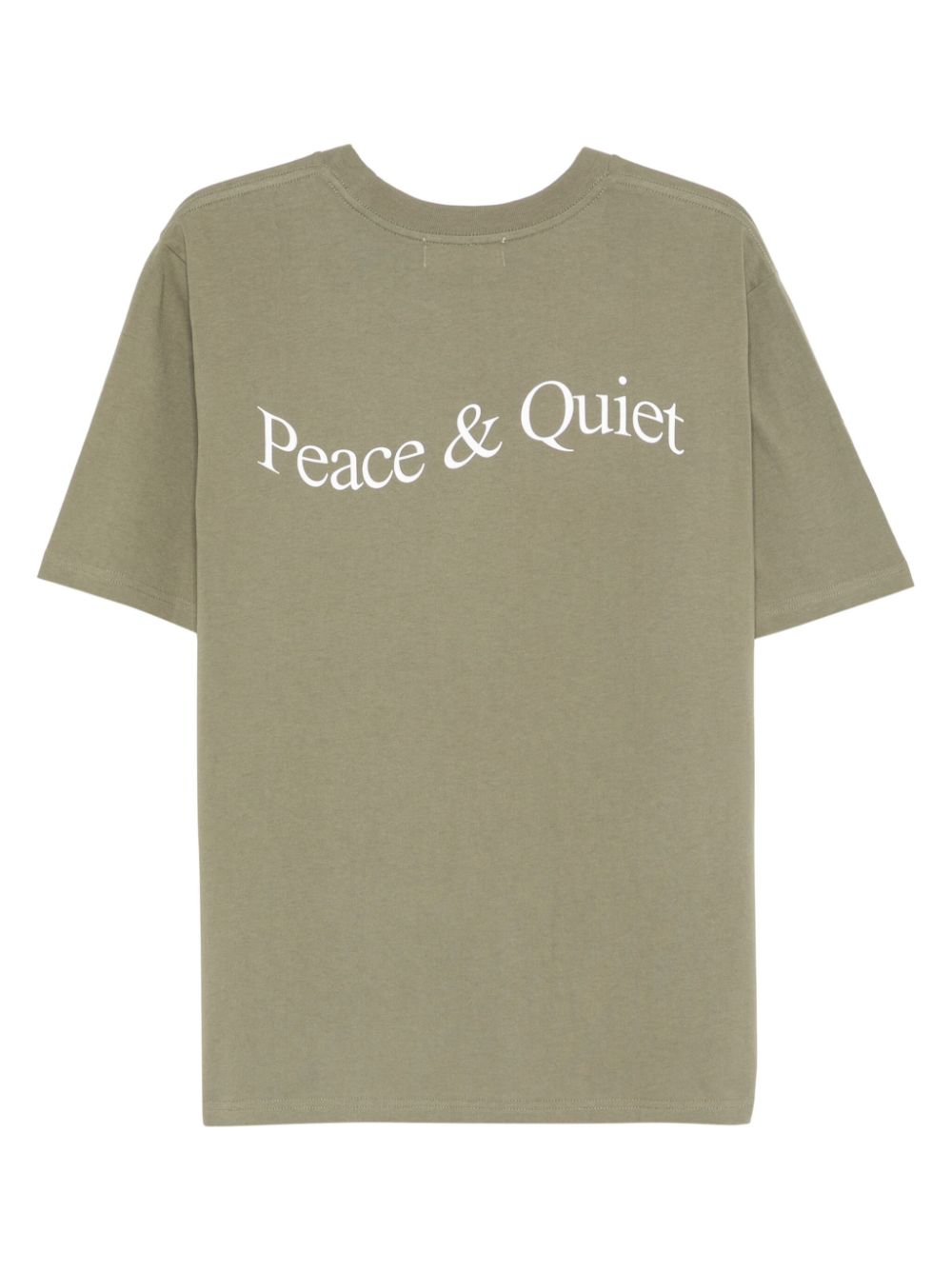 Museum Of Peace & Quiet Wordmark T-shirt - Groen