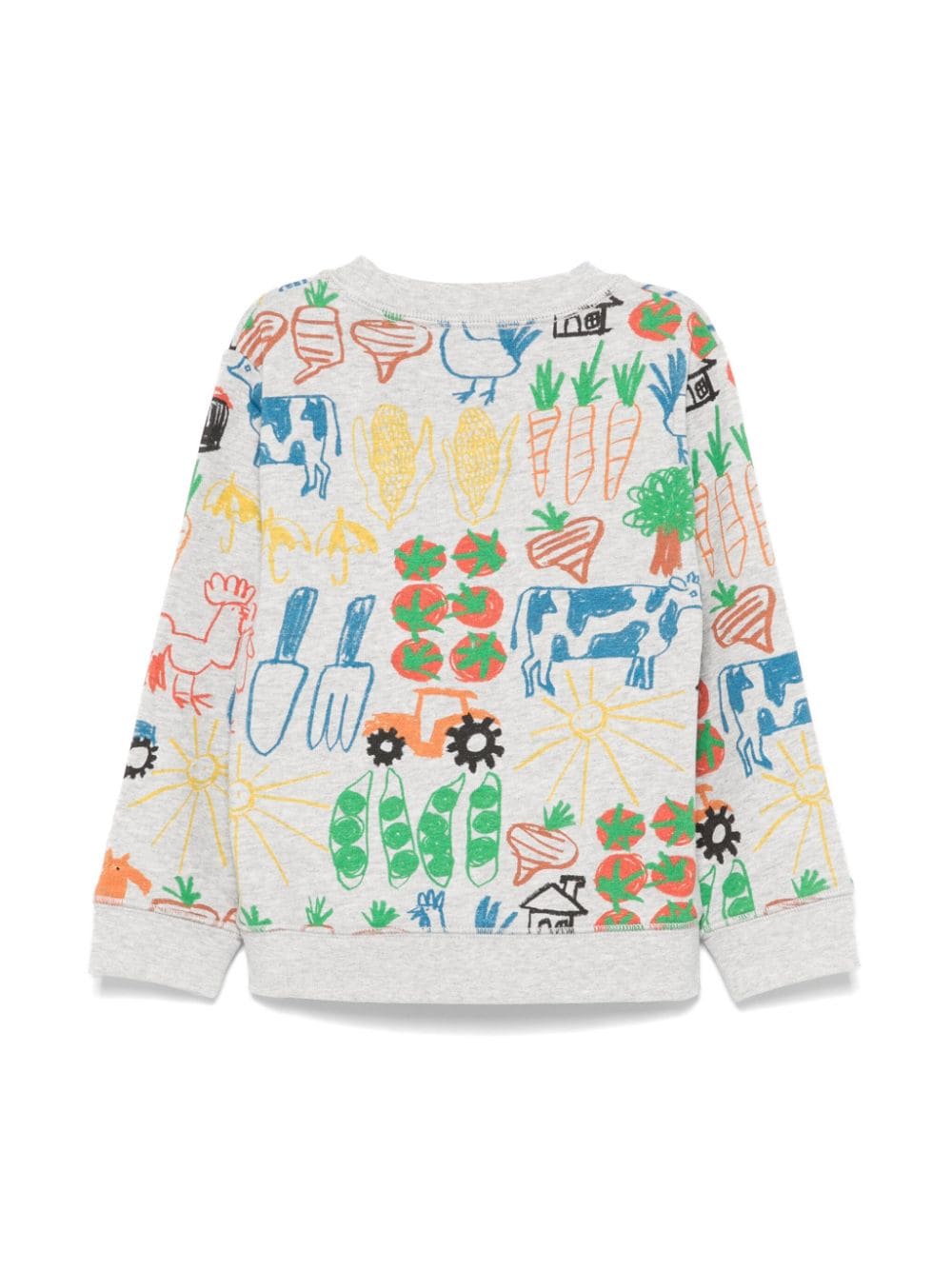 Stella McCartney Kids Sweater met print - Grijs