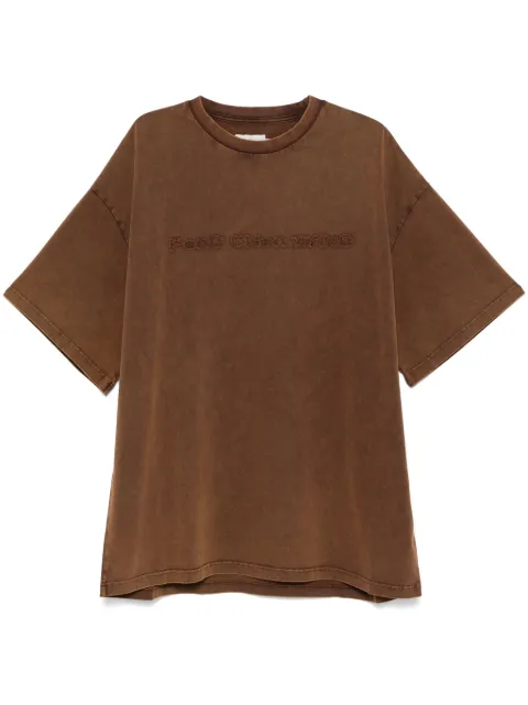 Feng Chen Wang logo-appliqué T-shirt