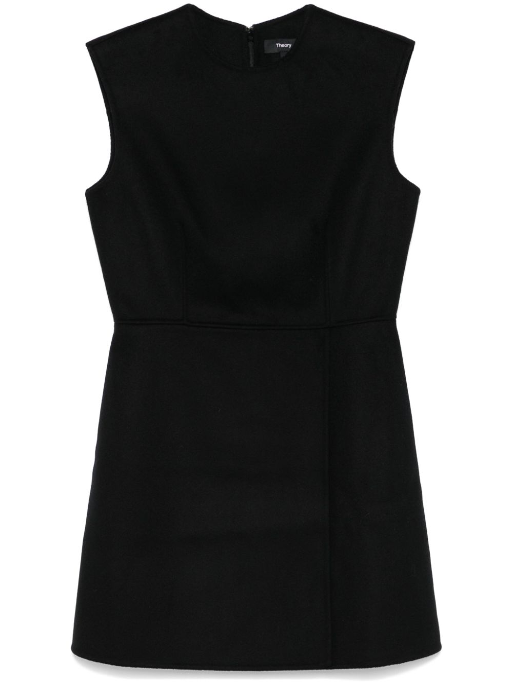 Theory fleece mini dress – Black