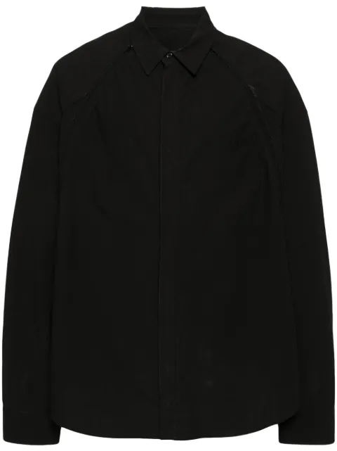 Juun.J loose-fit sleeve-detachable shirt
