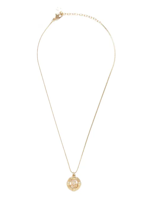 Collier à pendentif logo - Christian Dior Pre-Owned - Modalova