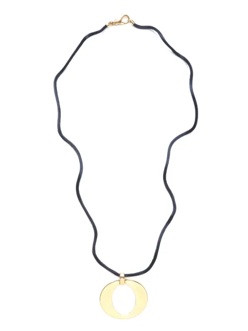 Collier à pendentif rond - Christian Dior Pre-Owned - Modalova