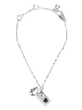 Christian Dior Pre-Owned CD Heart bracelet - Silver
