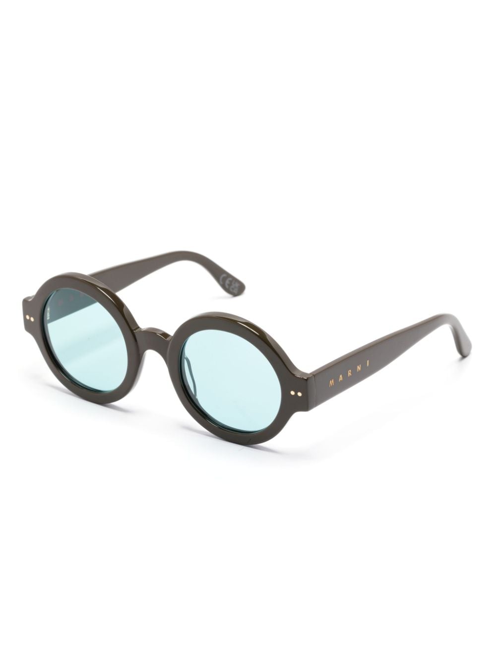 Marni Eyewear Nakagin Tower sunglasses - Groen