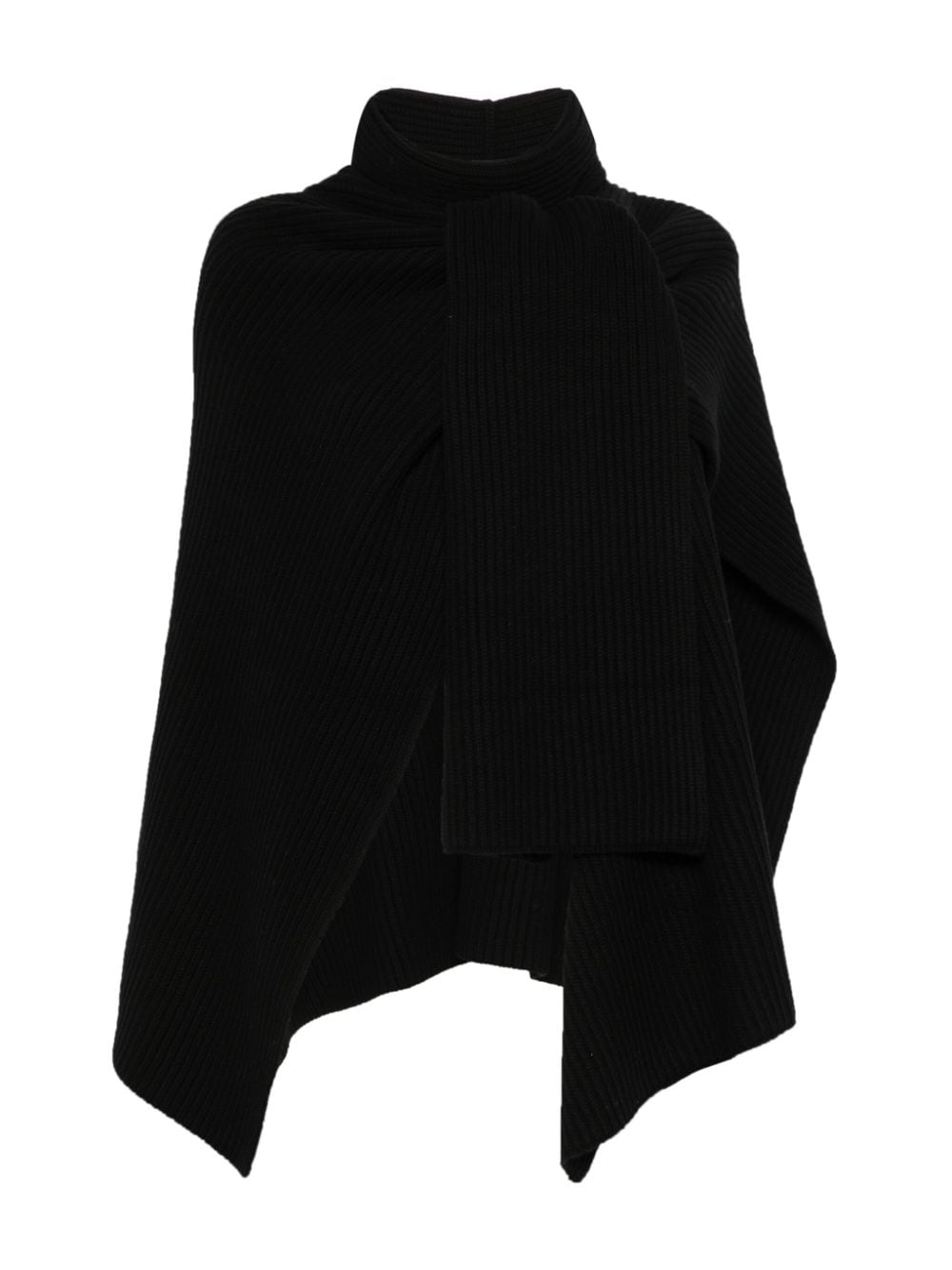 Shop Christian Wijnants Karian Cape In Black