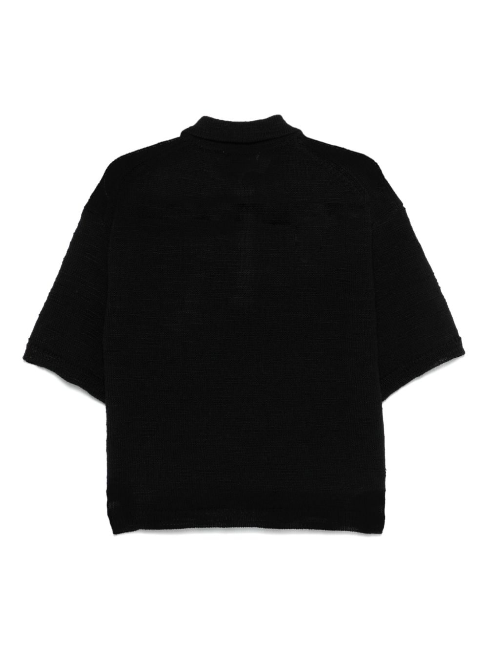 Shop Christian Wijnants Klia Polo Top In Black