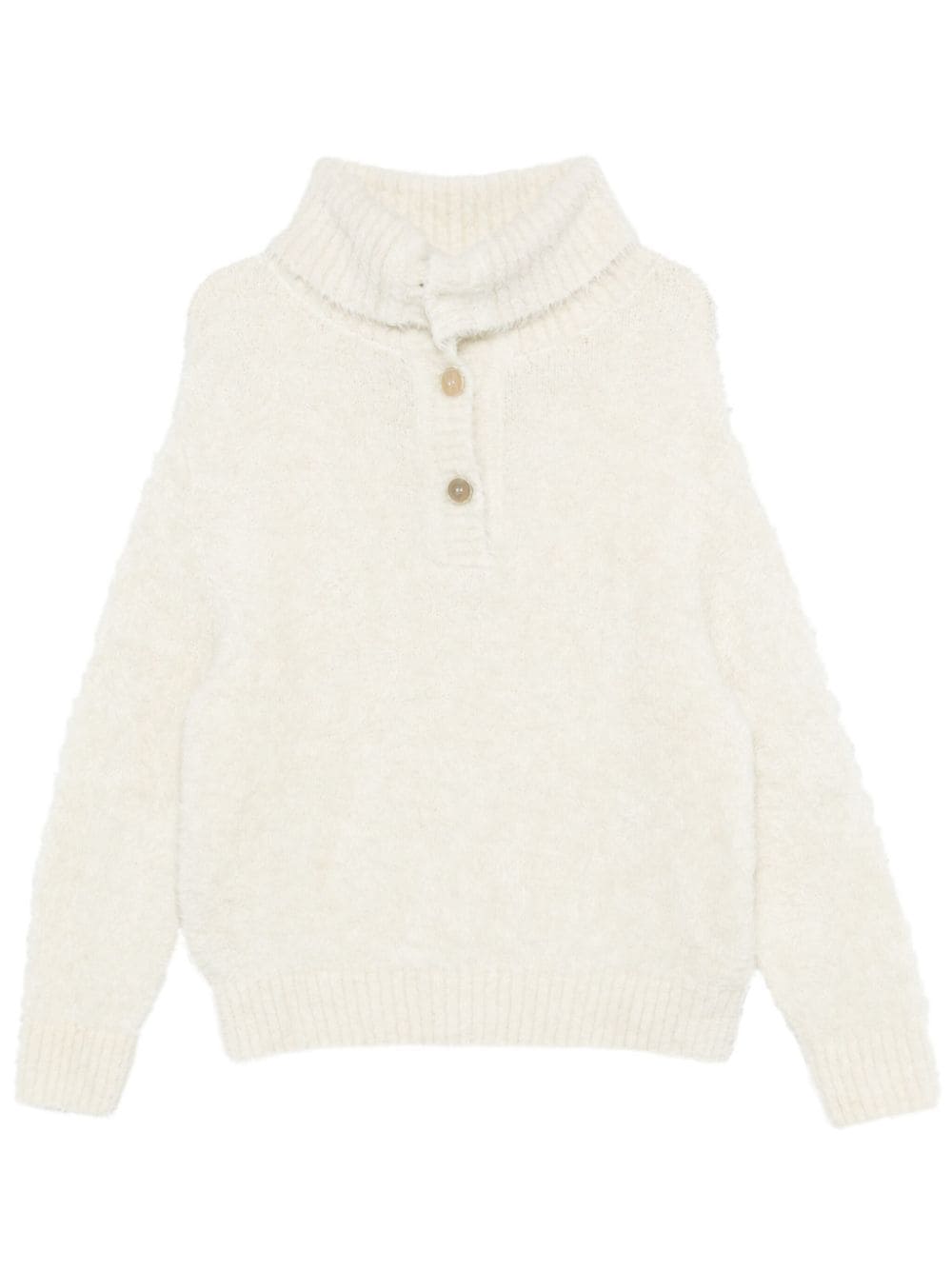 Shop Christian Wijnants Kora Sweater In White