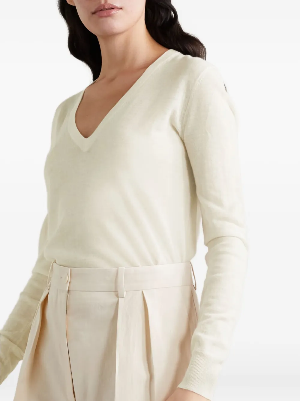 JOSEPH Kasjmier top Wit