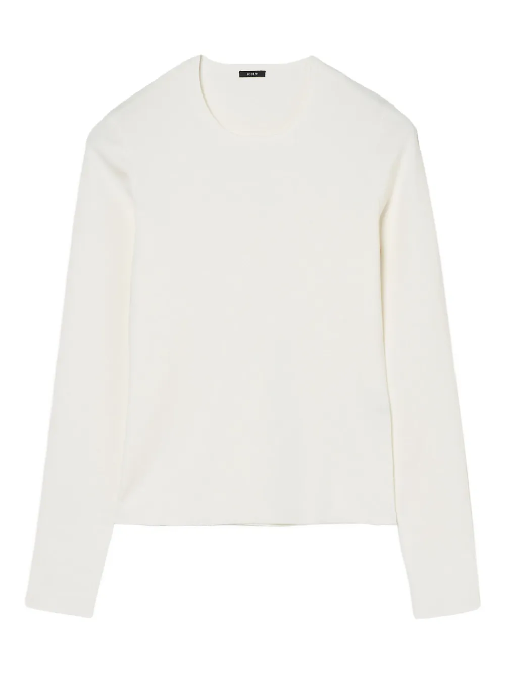 JOSEPH long-sleeve ribbed sweater | White | Image 1