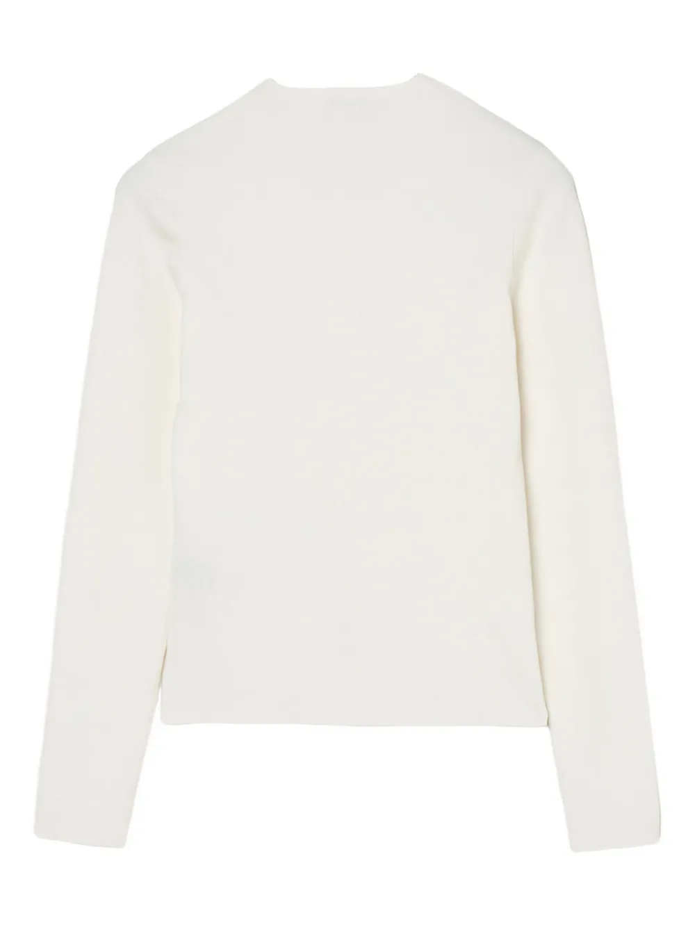 Joseph Long-sleeve Ribbed Sweater In Neutral