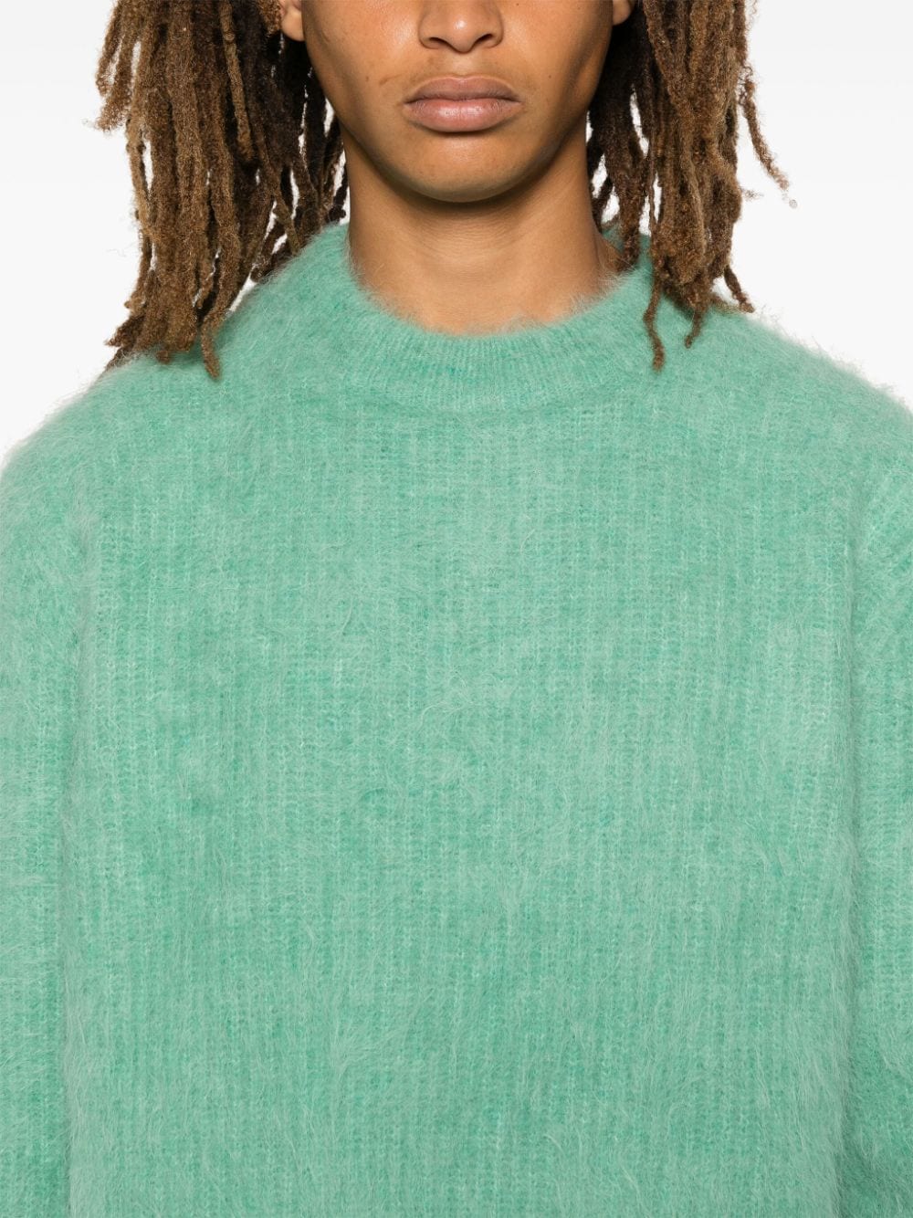 Shop Séfr Haru Sweater In Blue