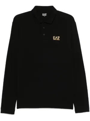 Ea7 Emporio Armani ポロシャツ | ブラック | FARFETCH JP