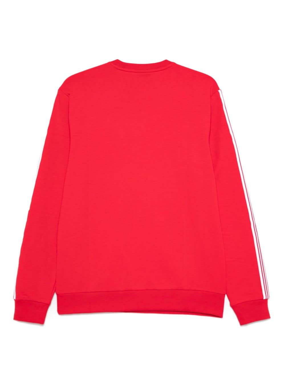 Ea7 Emporio Armani rubberised-logo sweatshirt - Rood