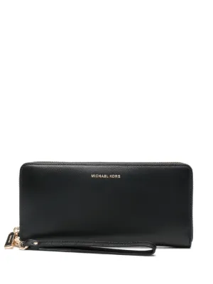 Sacai carabiner-detail Trifold Wallet | Black | FARFETCH