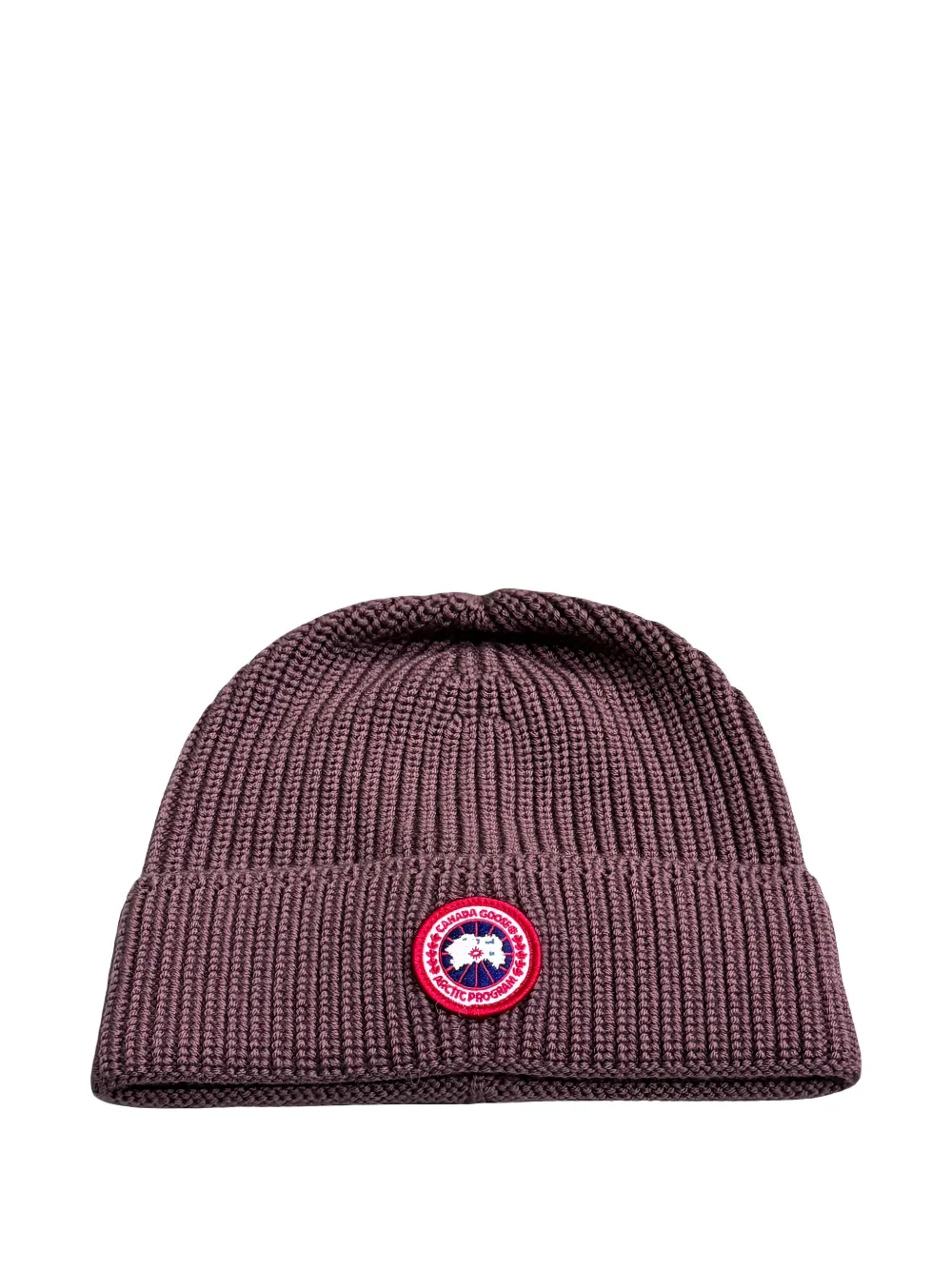 Canada Goose wool beanie hat | Purple | Image 1