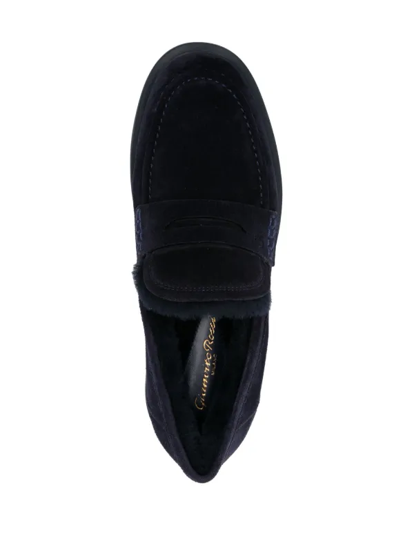 Gianvito Rossi Harris ローファー | ブルー | FARFETCH JP