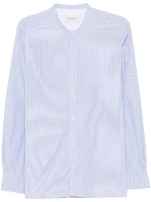 Martine Rose ストライプ シャツ | ブルー | FARFETCH JP
