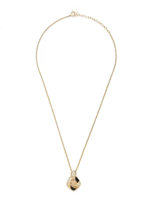 Christian Dior Pre-Owned CD-pendant necklace
