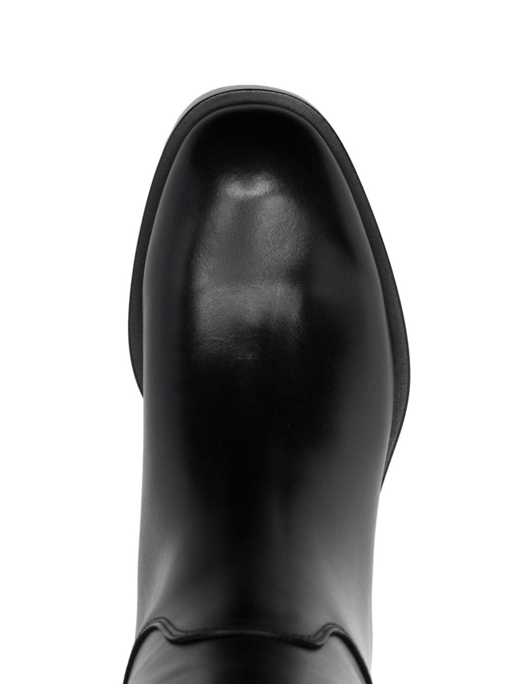 Shop Durazzi Milano Leather Boots In Black