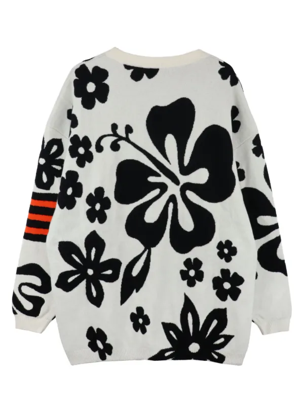 Walter Van Beirendonck Android Sweater | White | FARFETCH