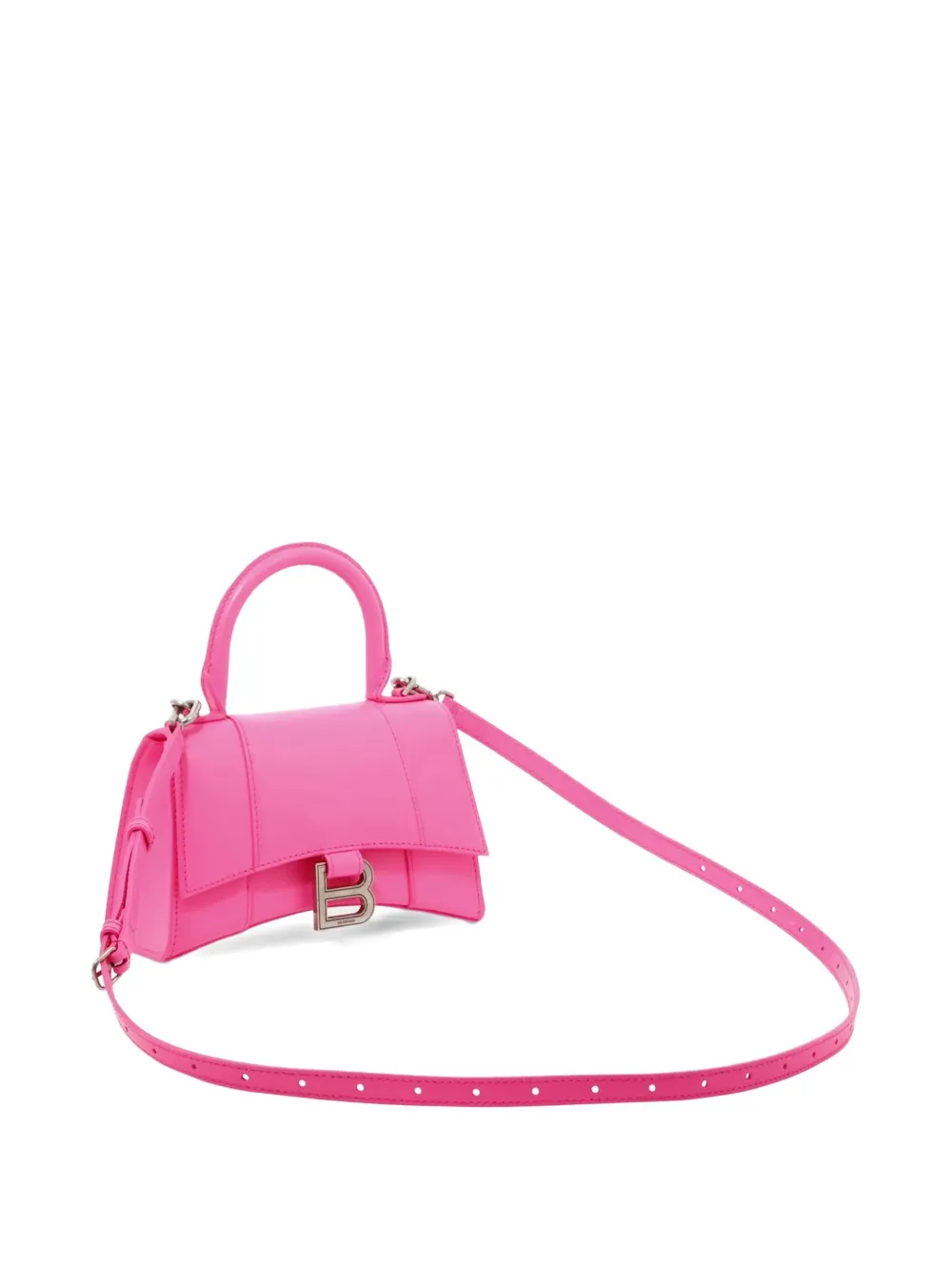 Balenciaga Hourglass shopper met logodetail Roze