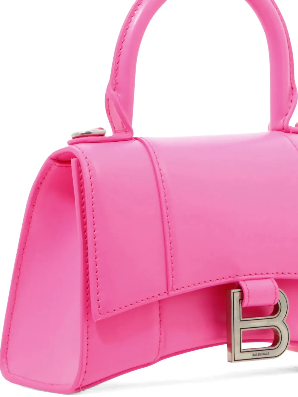 Balenciaga Hourglass shopper met logodetail Roze