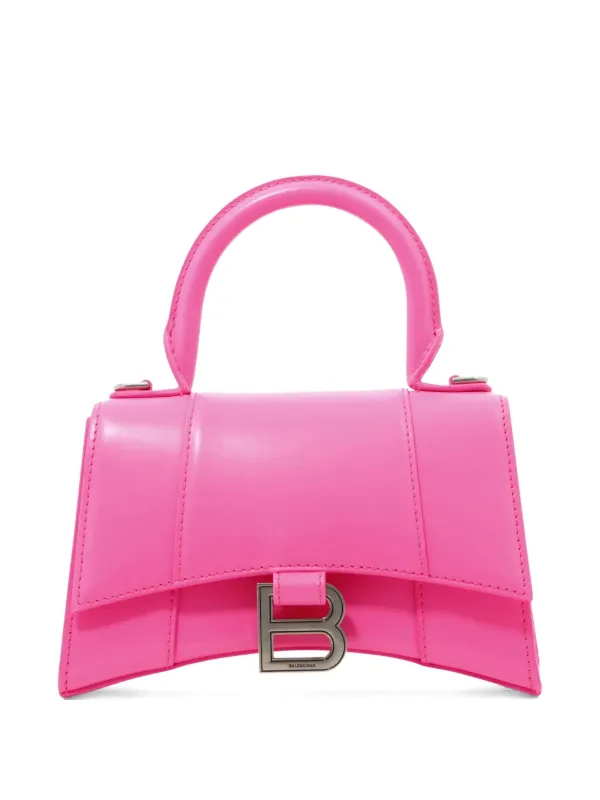 Balenciaga アワーグラス ハンドバッグ | ピンク | FARFETCH JP
