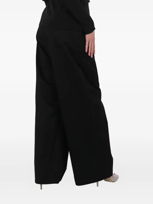 Balenciaga ワイド サルエルパンツ | ブラック | FARFETCH JP