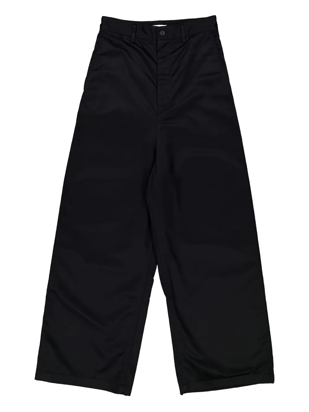 Balenciaga low-crotch wide-leg trousers | Black | Image 1