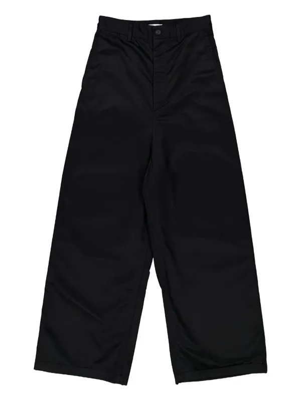 Balenciaga ワイド サルエルパンツ | ブラック | FARFETCH JP