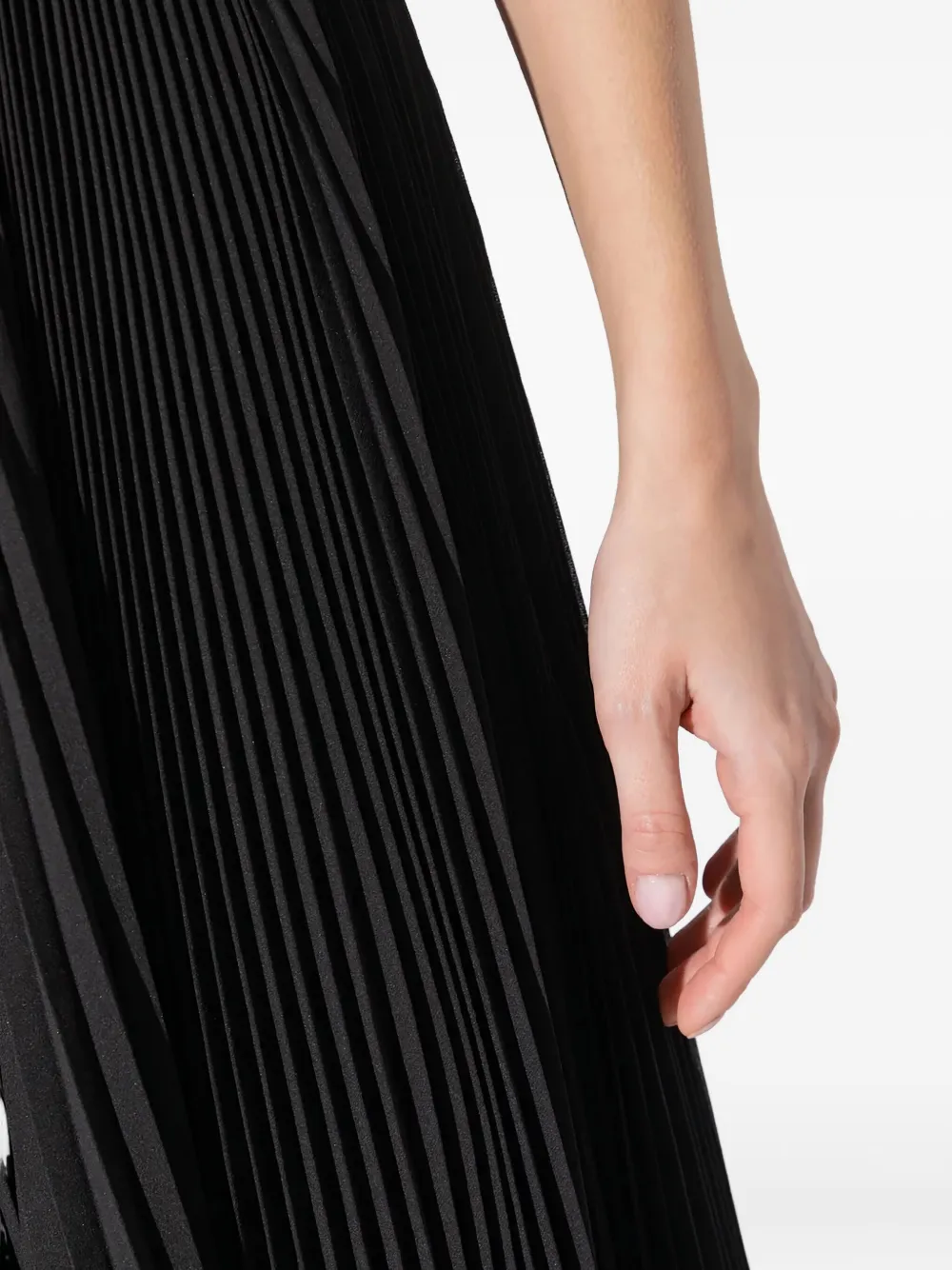 Balenciaga Rok met asymmetrische afwerking Zwart