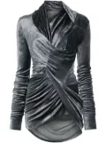 Rick Owens Lilies Magnetic top - Grey