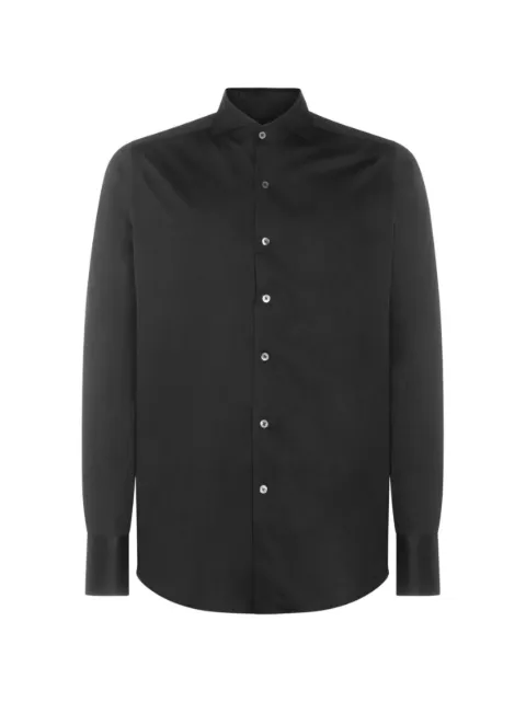 Canali long-sleeve cotton shirt