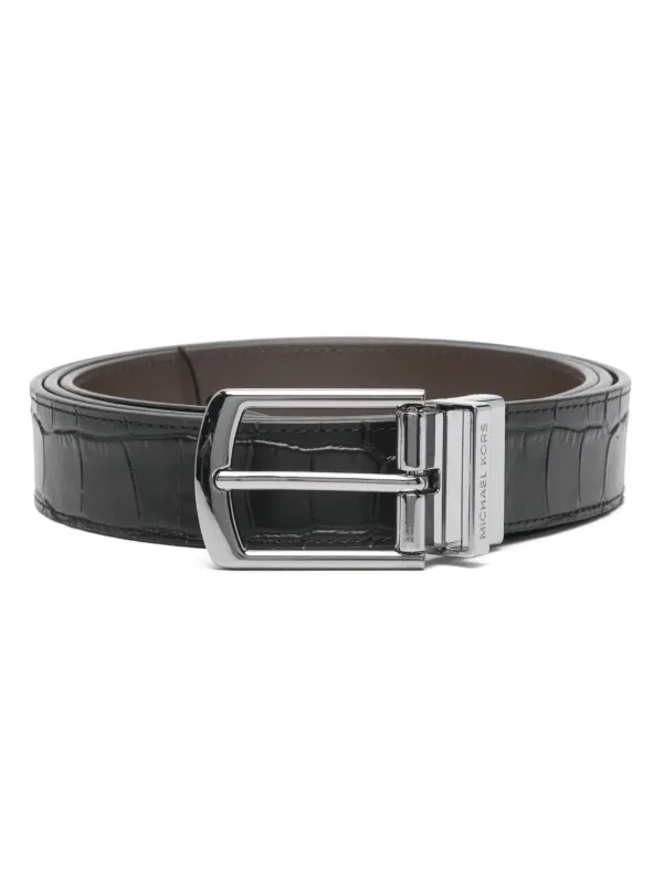 Michael kors reversible belt deals