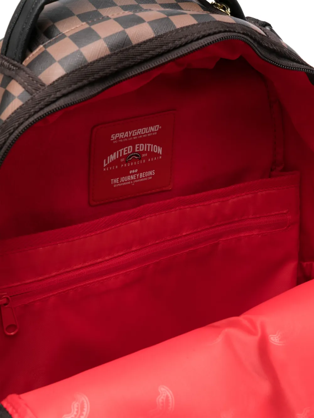 sprayground kid Astromane Puller rugzak Bruin