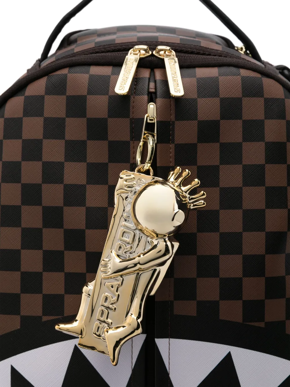 sprayground kid Astromane Puller rugzak Bruin