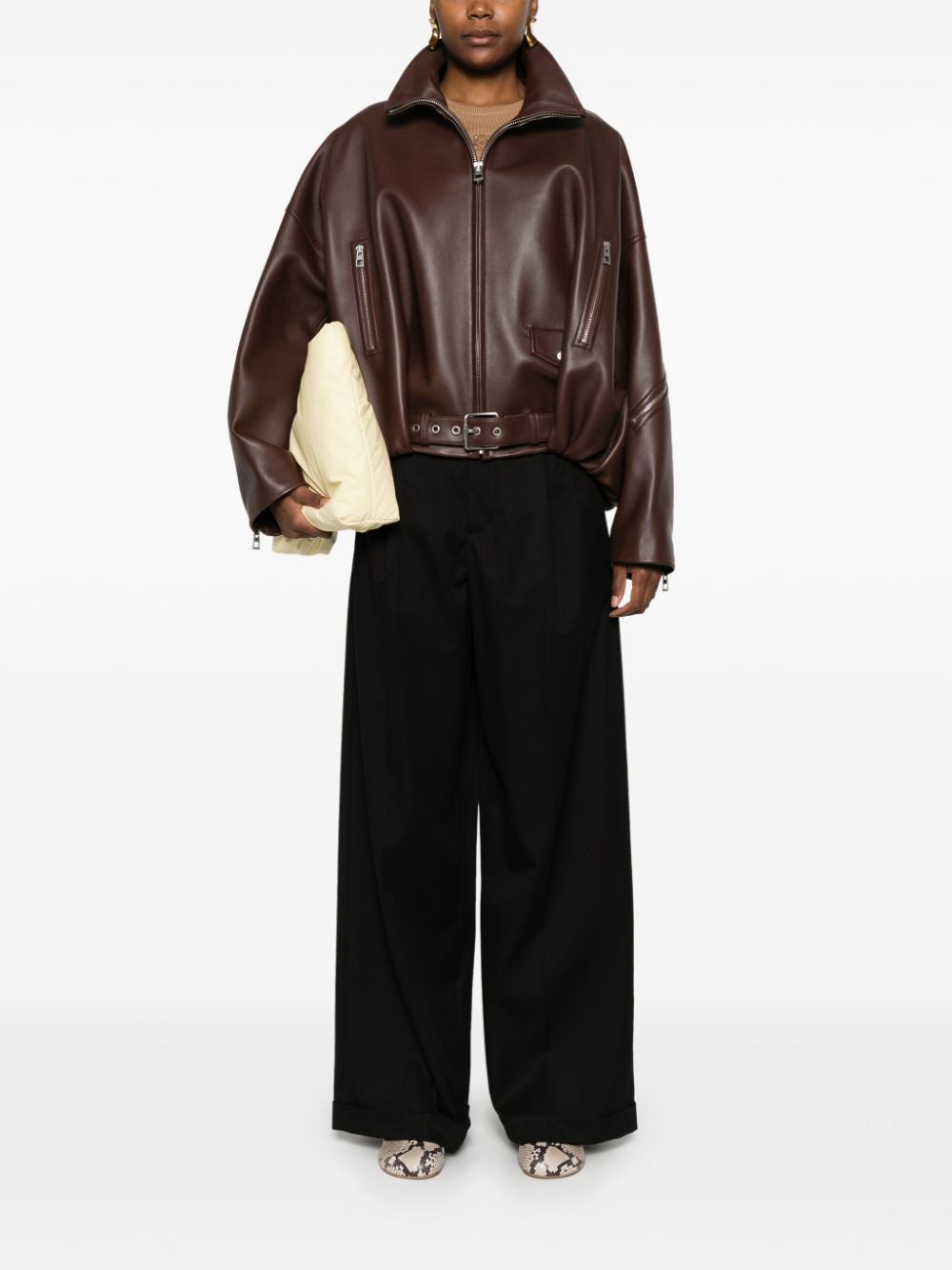 LOEWE Balloon jacket - Bruin