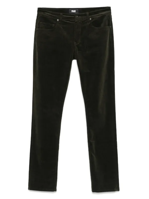 PAIGE Lennox Trousers in Green