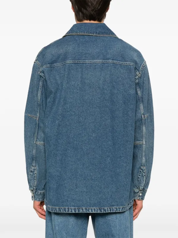 Martine Rose Reversible Shirt | Blue | FARFETCH JO