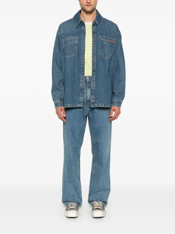 ジャケット・アウター martine rose denim shirt Martine Rose Reversible Shirt | Blue | FARFETCH JO
