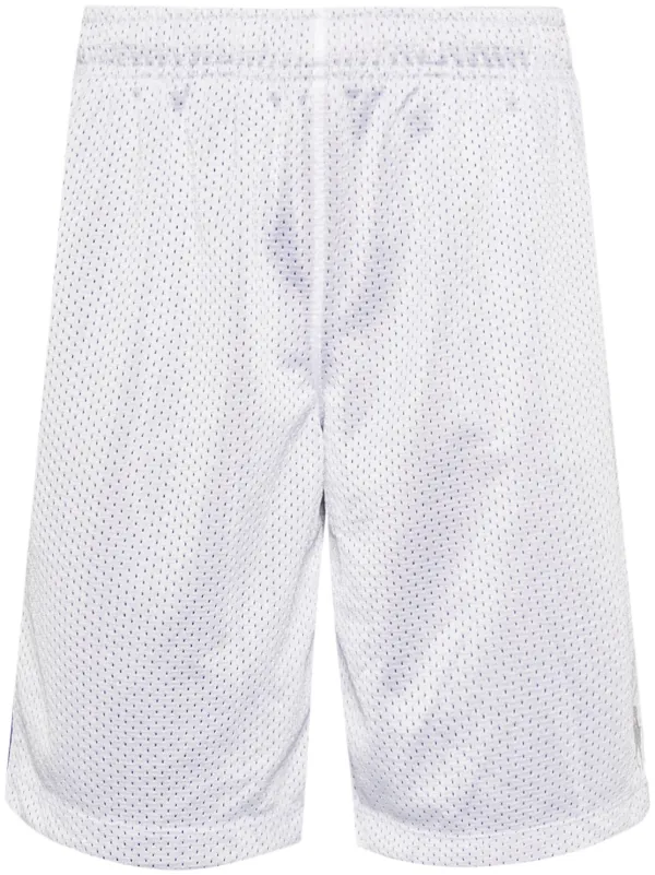 Polo Ralph Lauren logo-print Mesh Shorts White FARFETCH IN