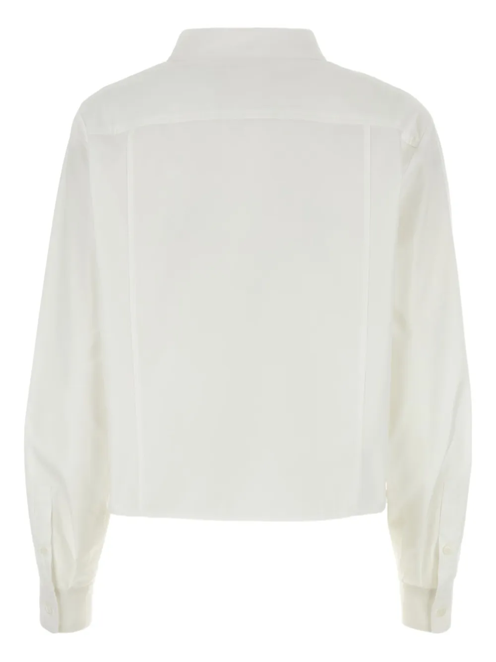 Givenchy high-neck pocket blouse - Wit