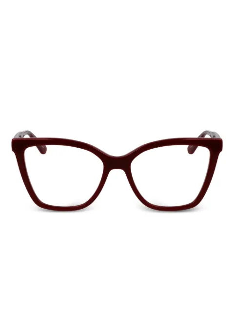 Calvin Klein cat-eye frame glasses