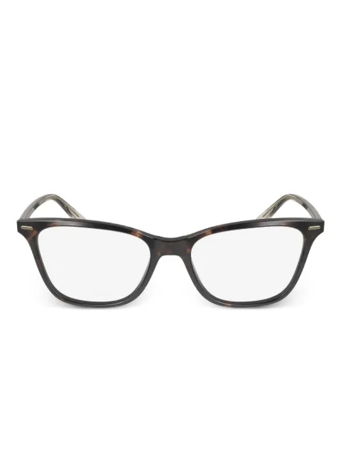 Calvin Klein lentes con armazón cuadrada estilo carey