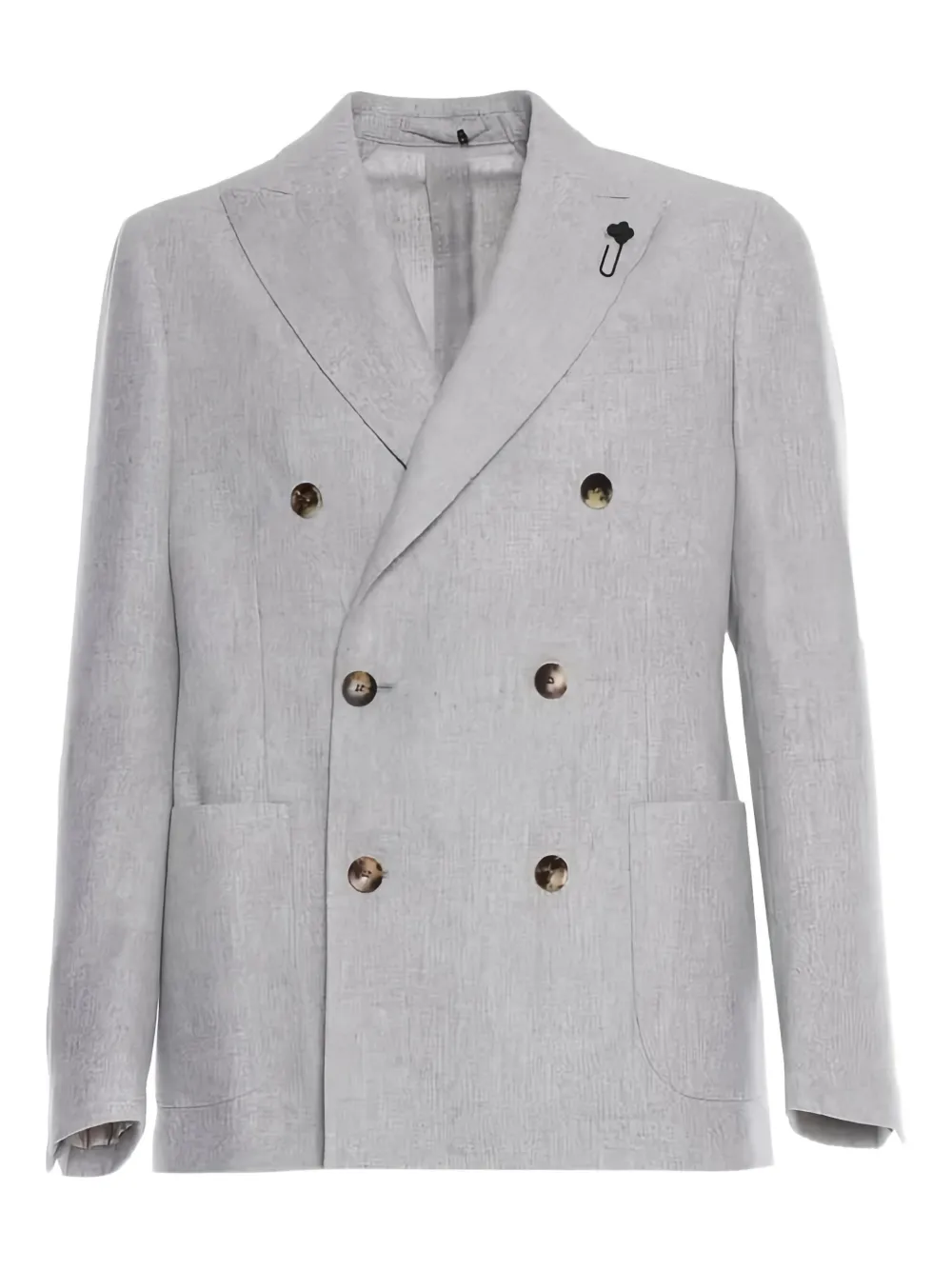 Lardini cashmere-blend blazer | Grey | Image 1