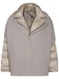 Herno layered padded jacket - Neutrals