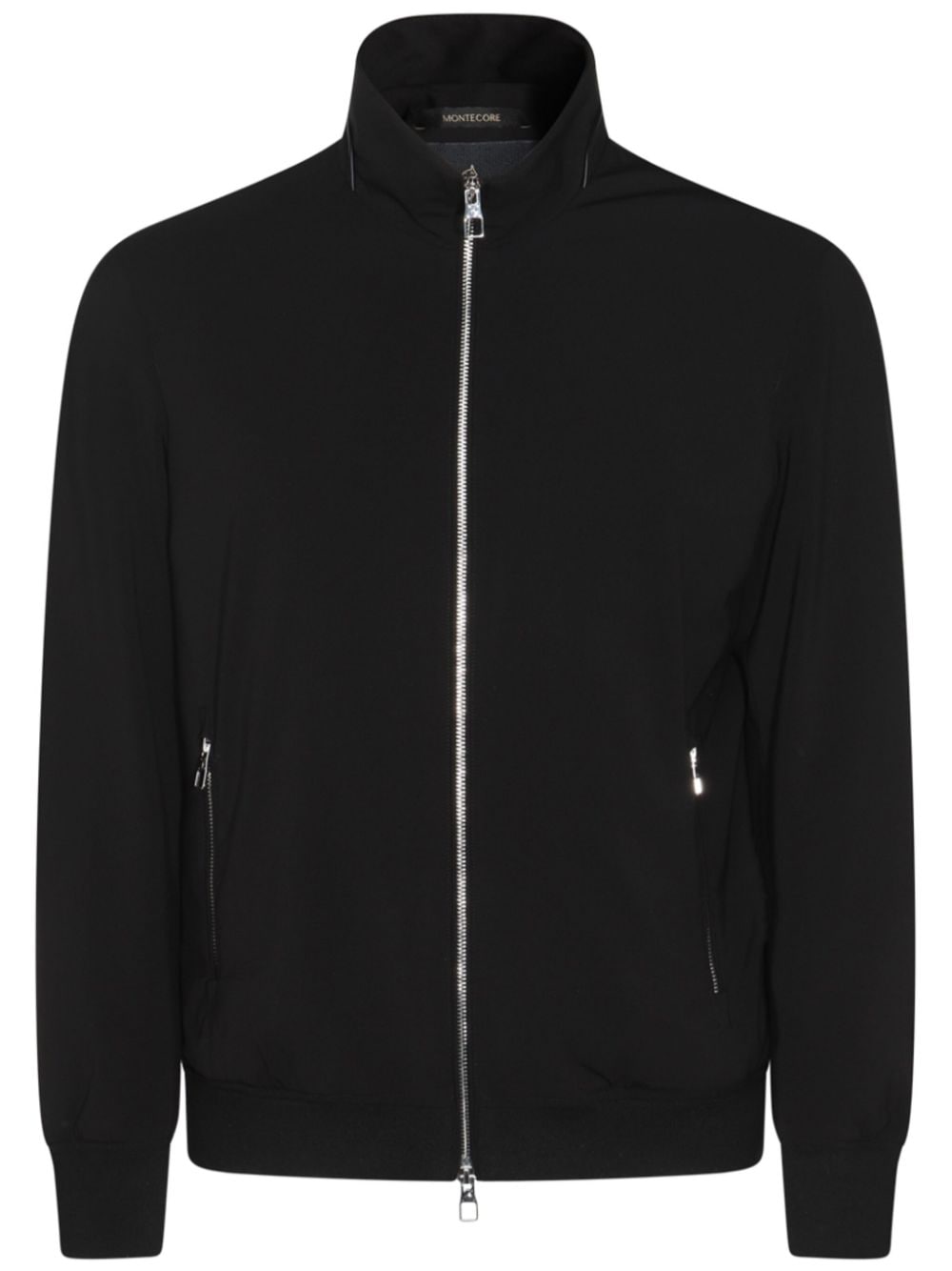 Shop Montecore Zip-up Jacket In Black