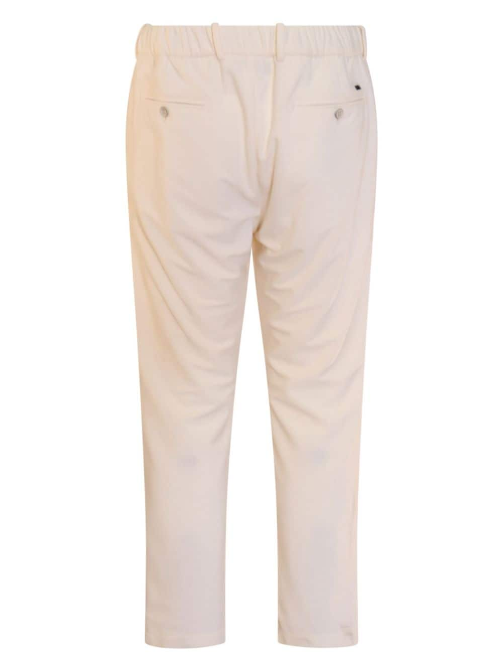 Herno straight-leg cotton trousers - Beige