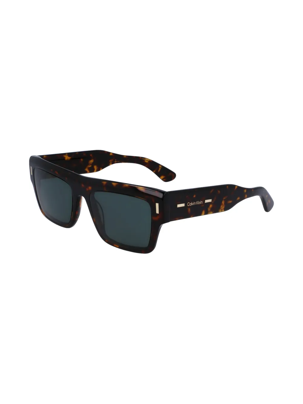  Calvin Klein Shield Frame Sunglasses - Brown 